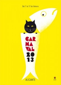 Cartel 2013 Carnaval Alicante